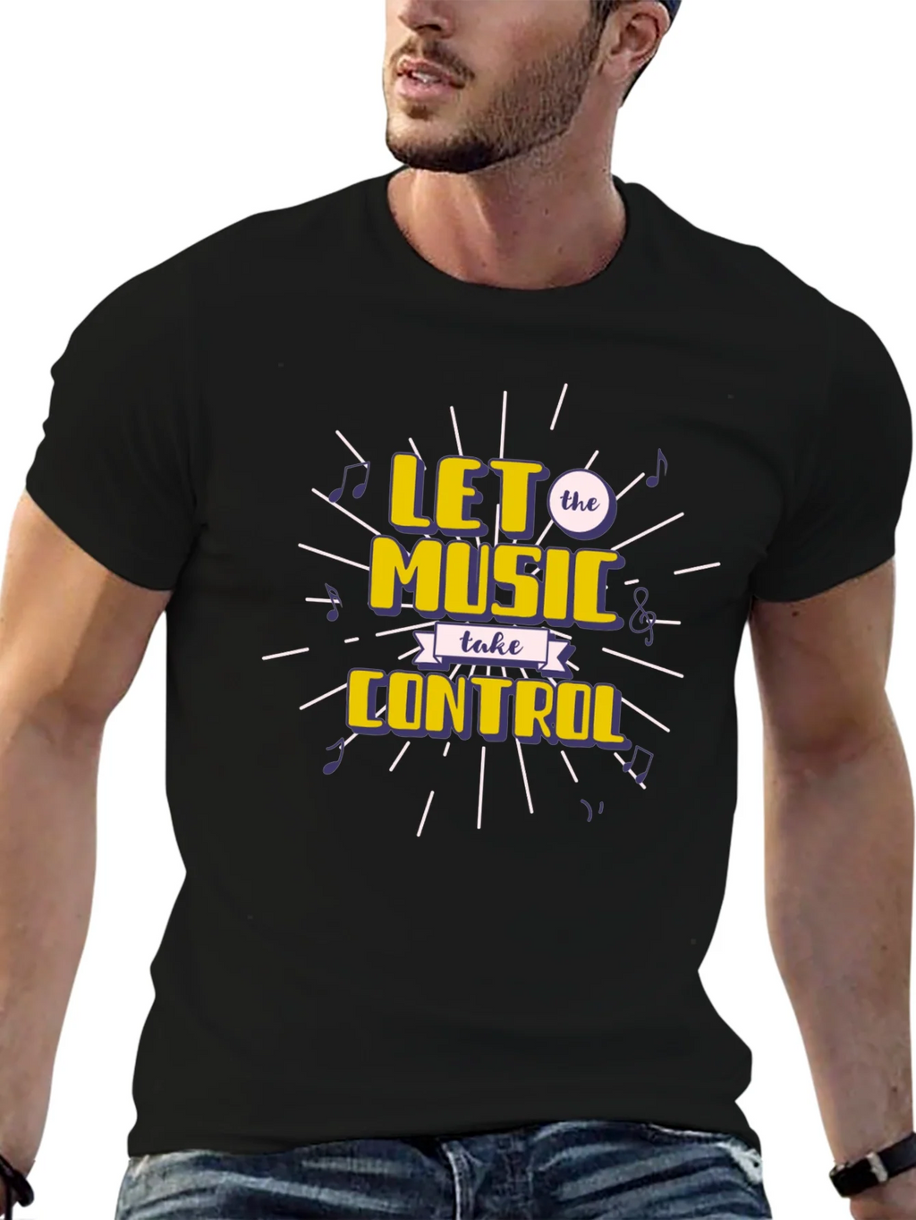 Music Lover T-Shirt - Let the Take Control product image 6