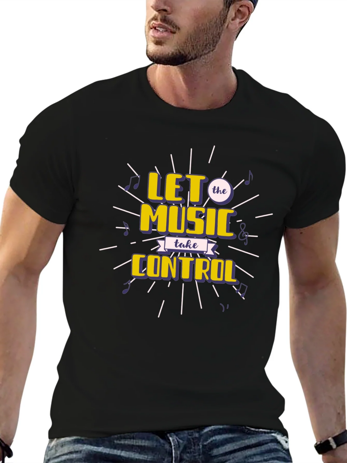 Music Lover T-Shirt - Let the Take Control product image 6
