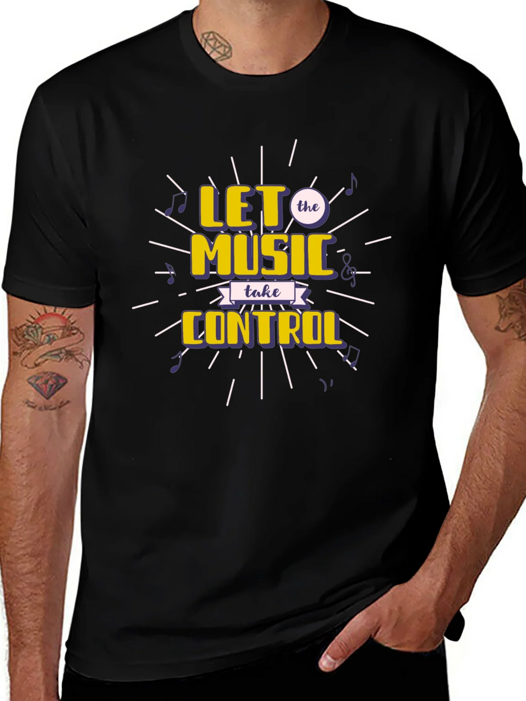 Music Lover T-Shirt - Let the Take Control product image 1