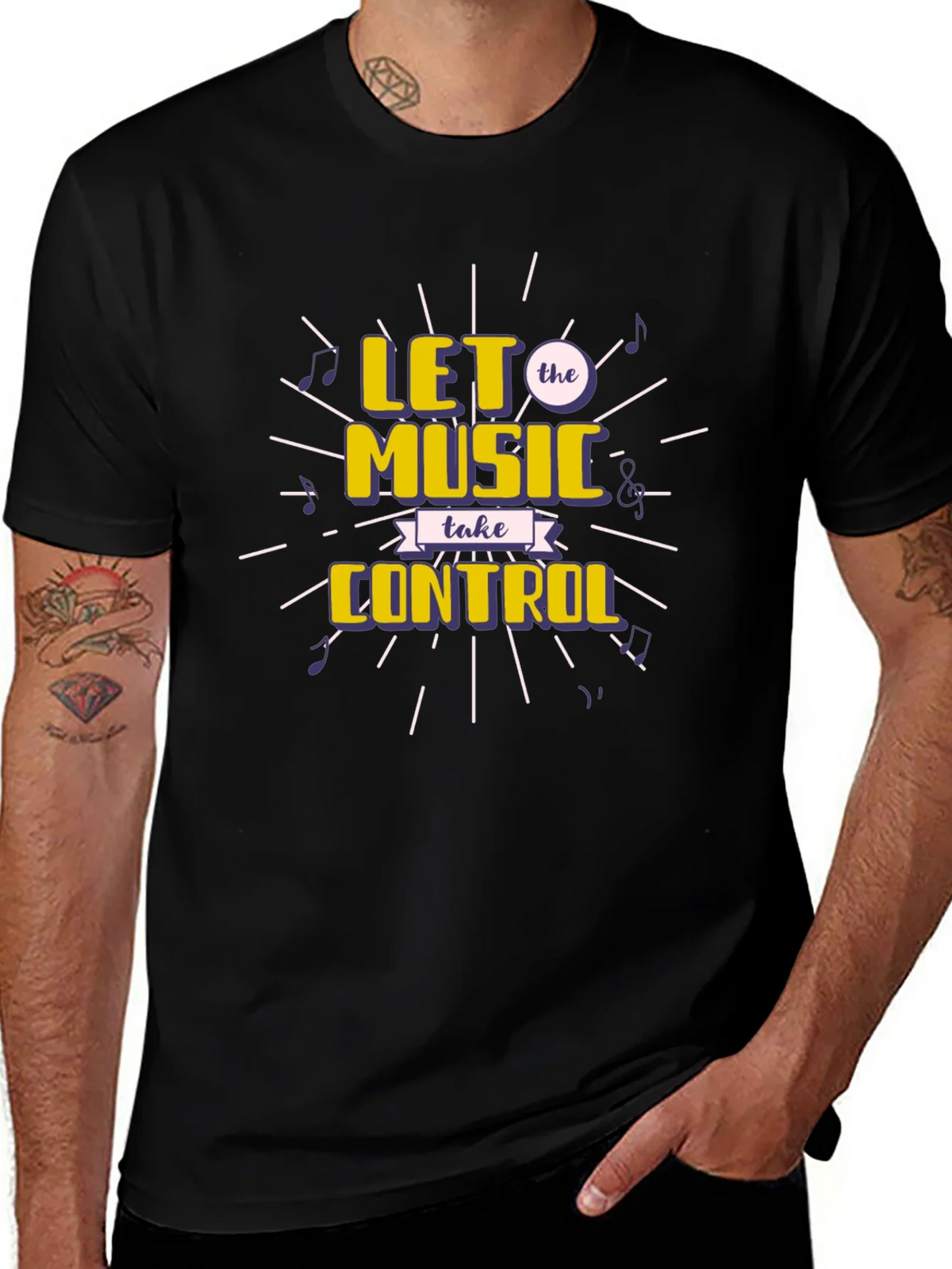Music Lover T-Shirt - Let the Take Control product image 1