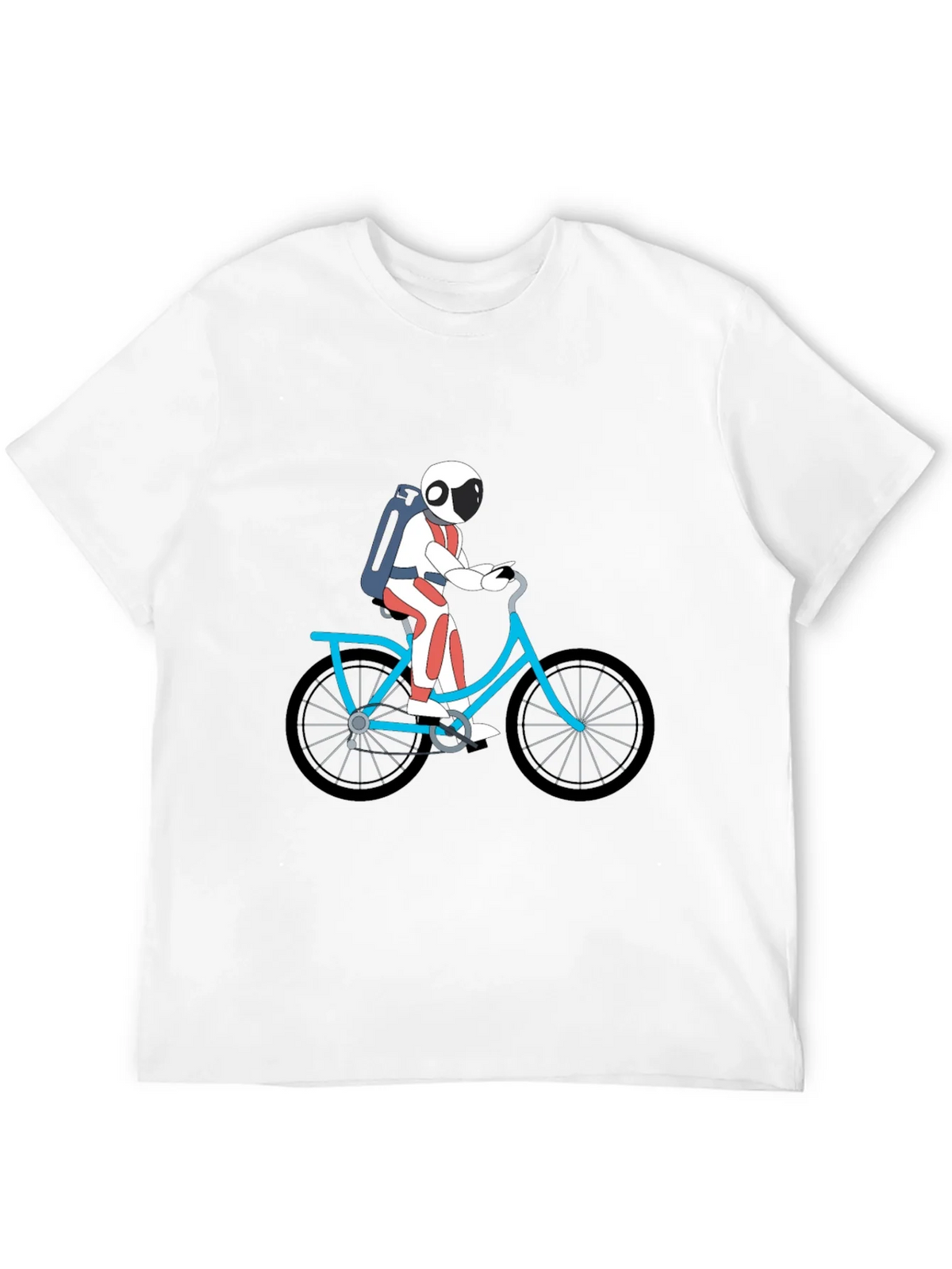 Astronaut on Bike Graphic Tee - Black product image 11