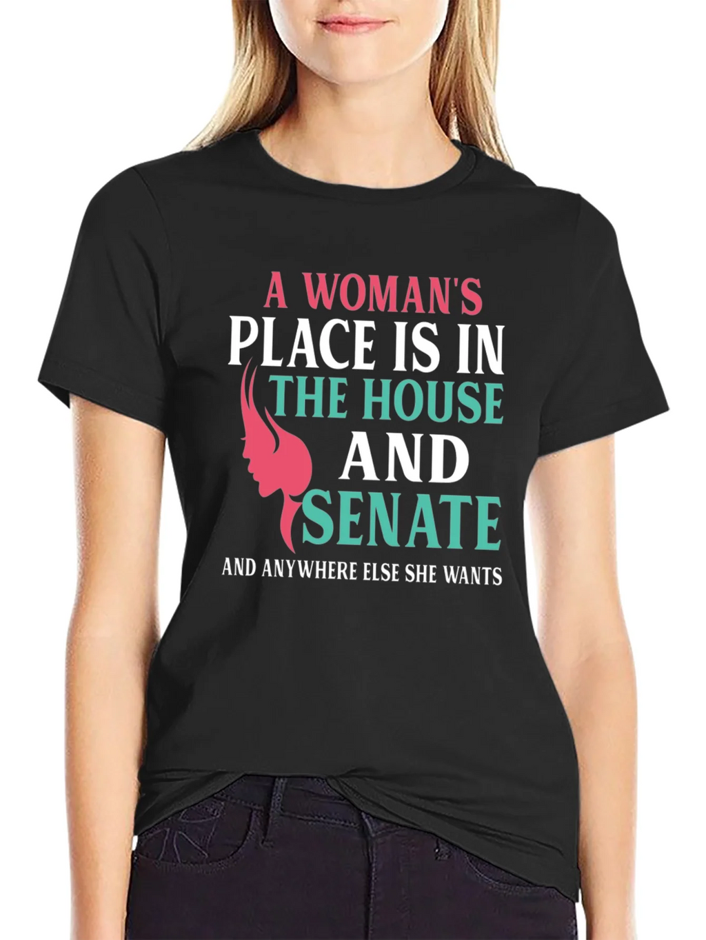 Feminist Statement T-Shirt - House and Senate Tee product image 2
