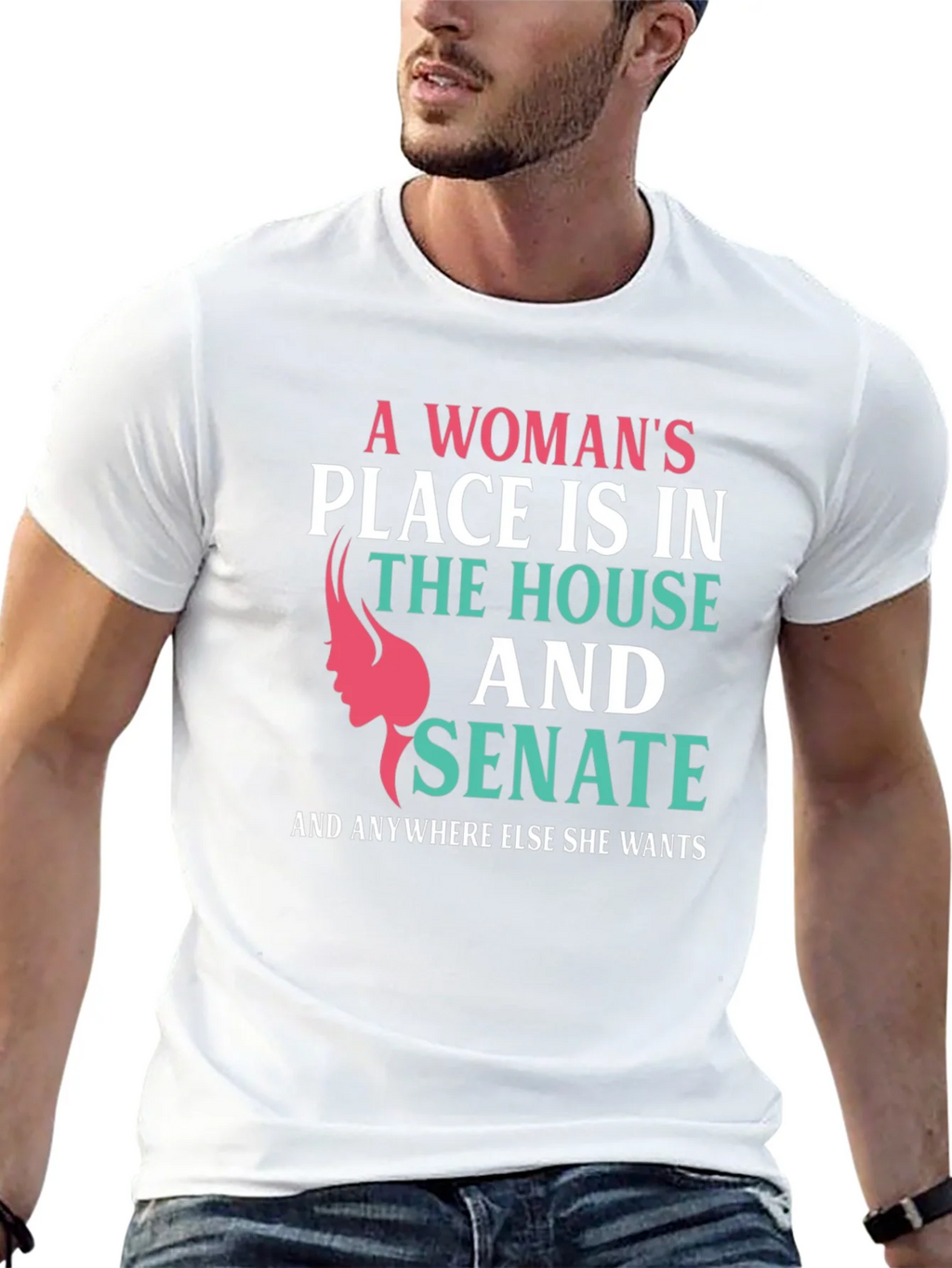 Feminist Statement T-Shirt - House and Senate Tee product image 12
