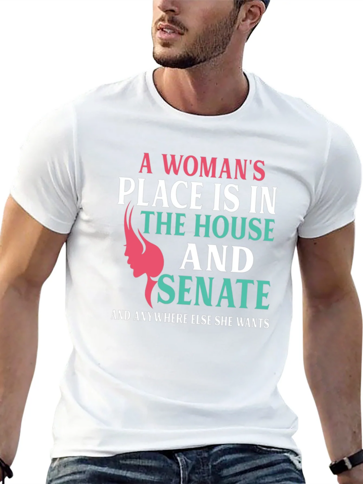 Feminist Statement T-Shirt - House and Senate Tee product image 12