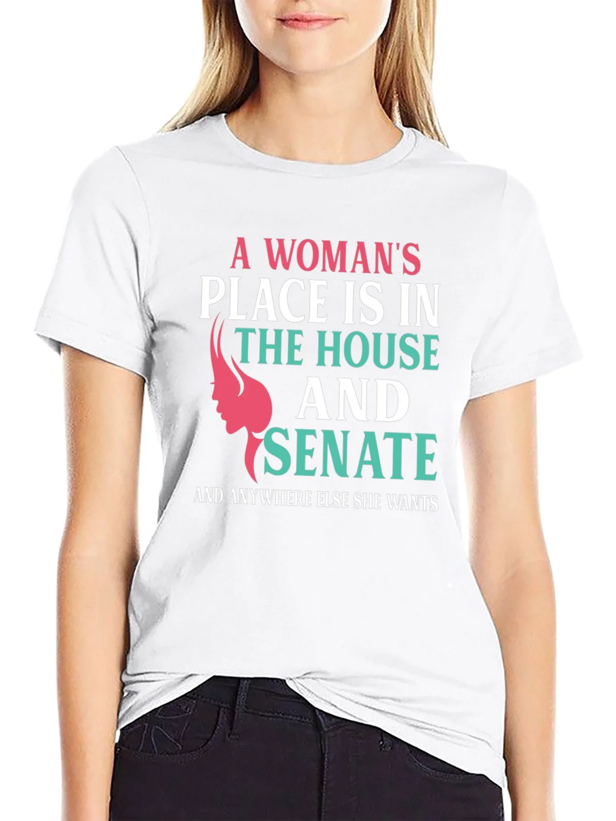 Feminist Statement T-Shirt - House and Senate Tee product image 8