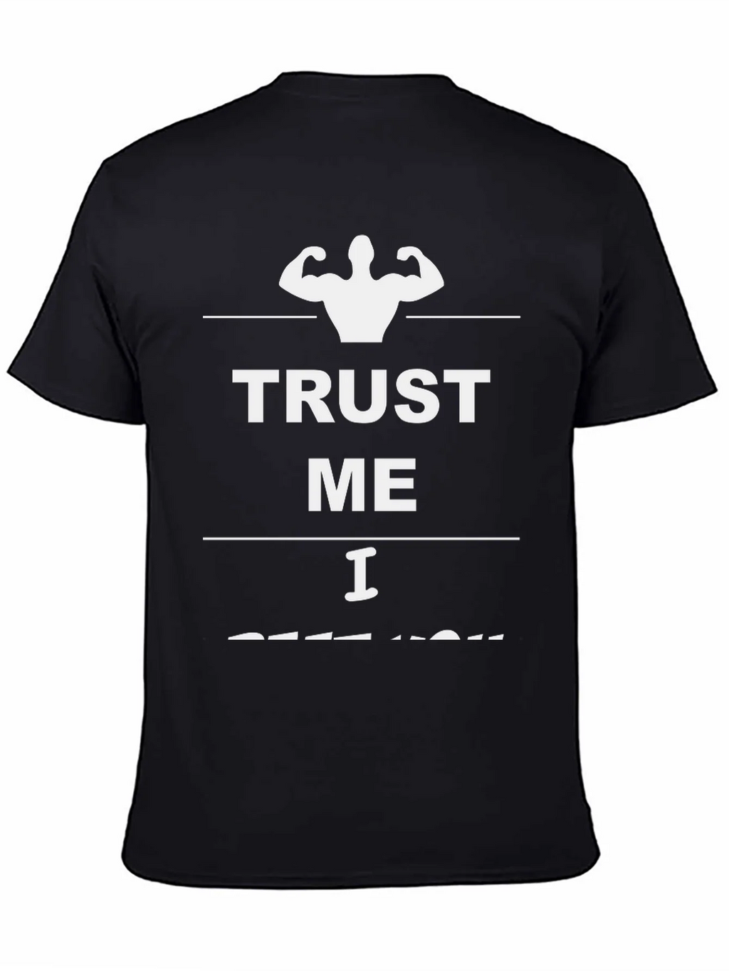 Trust Me I Lift Bro Black T-Shirt product image 4