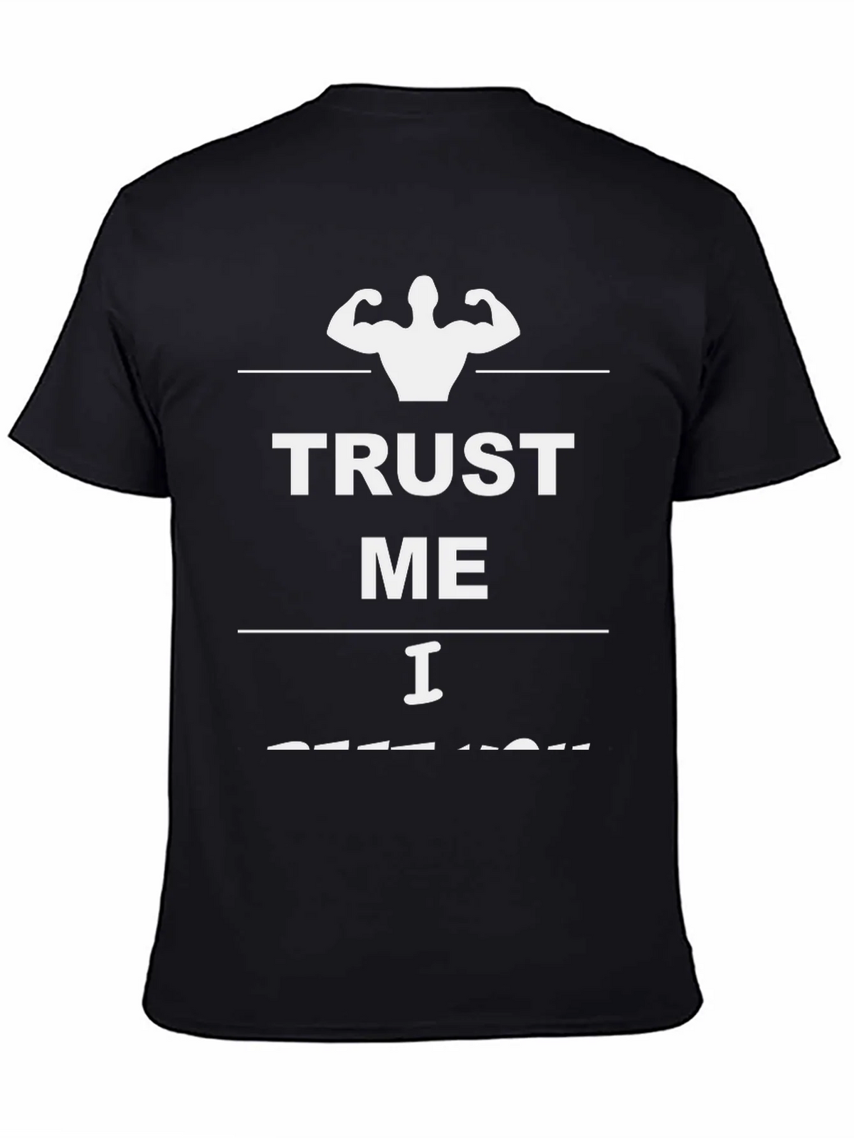 Trust Me I Lift Bro Black T-Shirt product image 4