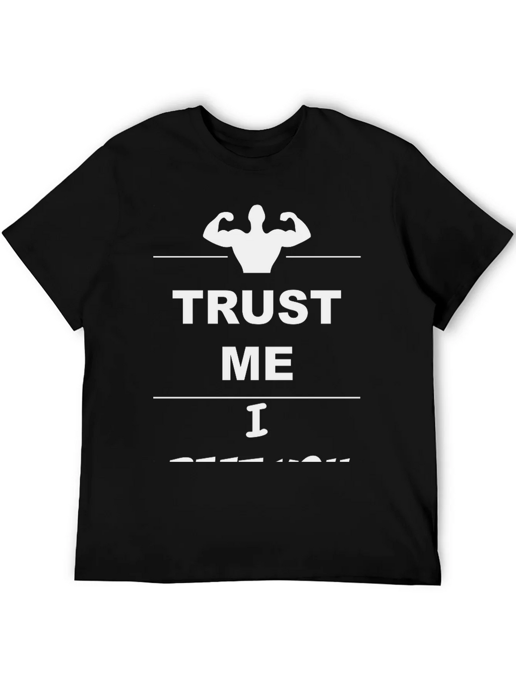 Trust Me I Lift Bro Black T-Shirt product image 5
