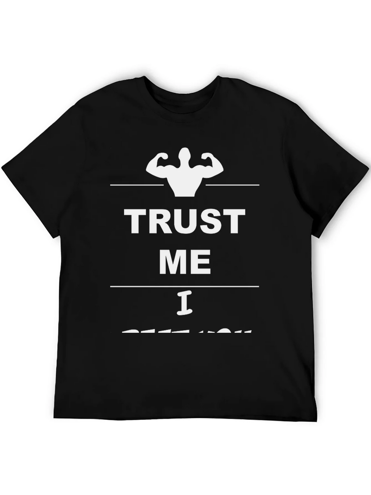 Trust Me I Lift Bro Black T-Shirt product image 5