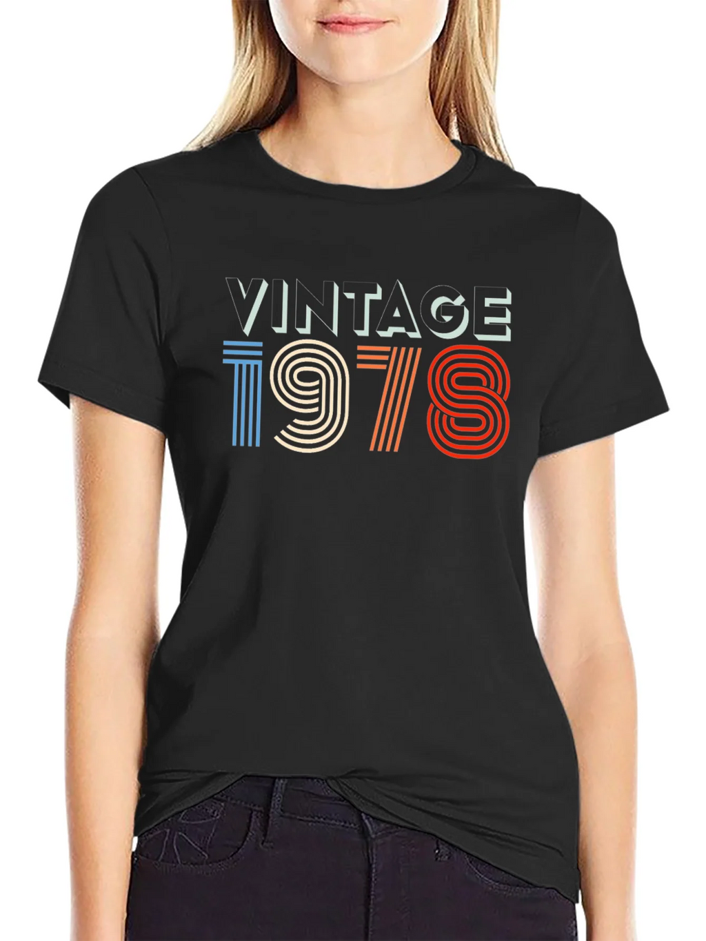 Vintage 1978 Graphic Tee - Retro Birthday T-Shirt product image 2