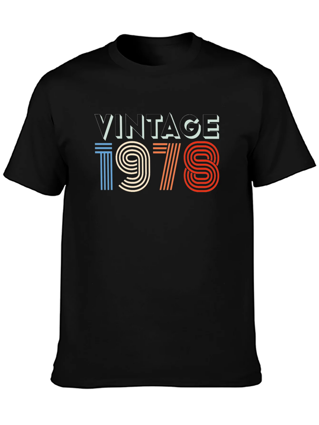 Vintage 1978 Graphic Tee - Retro Birthday T-Shirt product image 3
