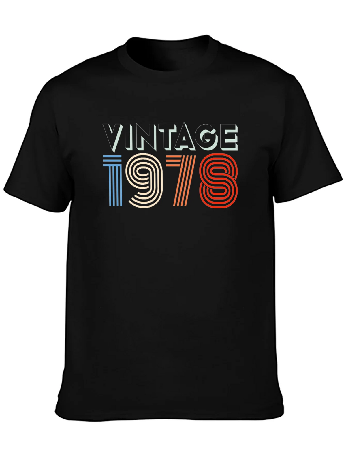 Vintage 1978 Graphic Tee - Retro Birthday T-Shirt product image 3