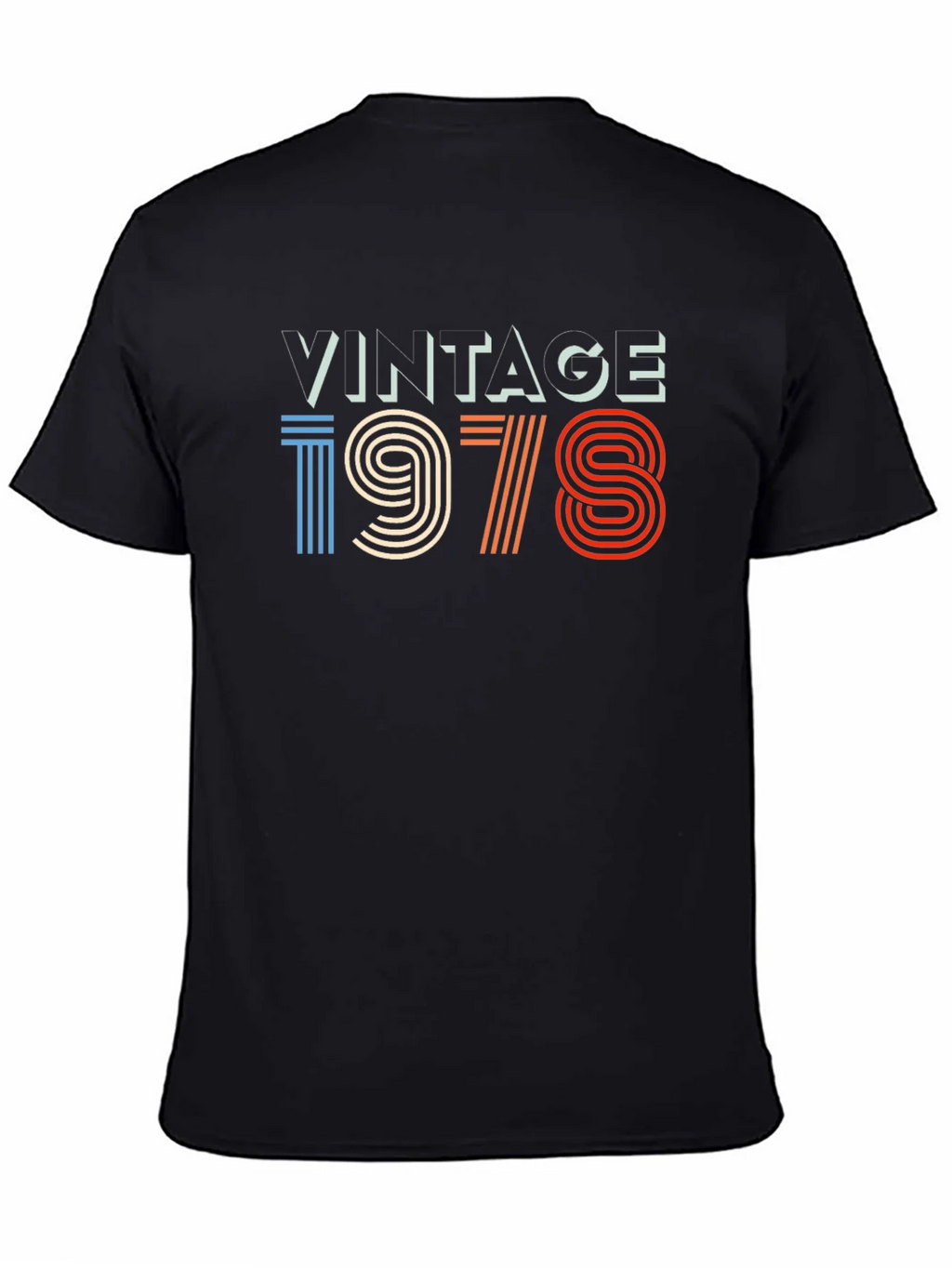 Vintage 1978 Graphic Tee - Retro Birthday T-Shirt product image 4
