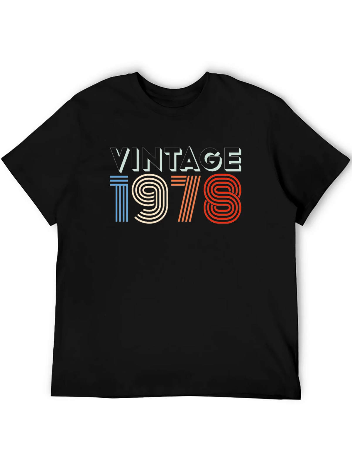 Vintage 1978 Graphic Tee - Retro Birthday T-Shirt product image 5