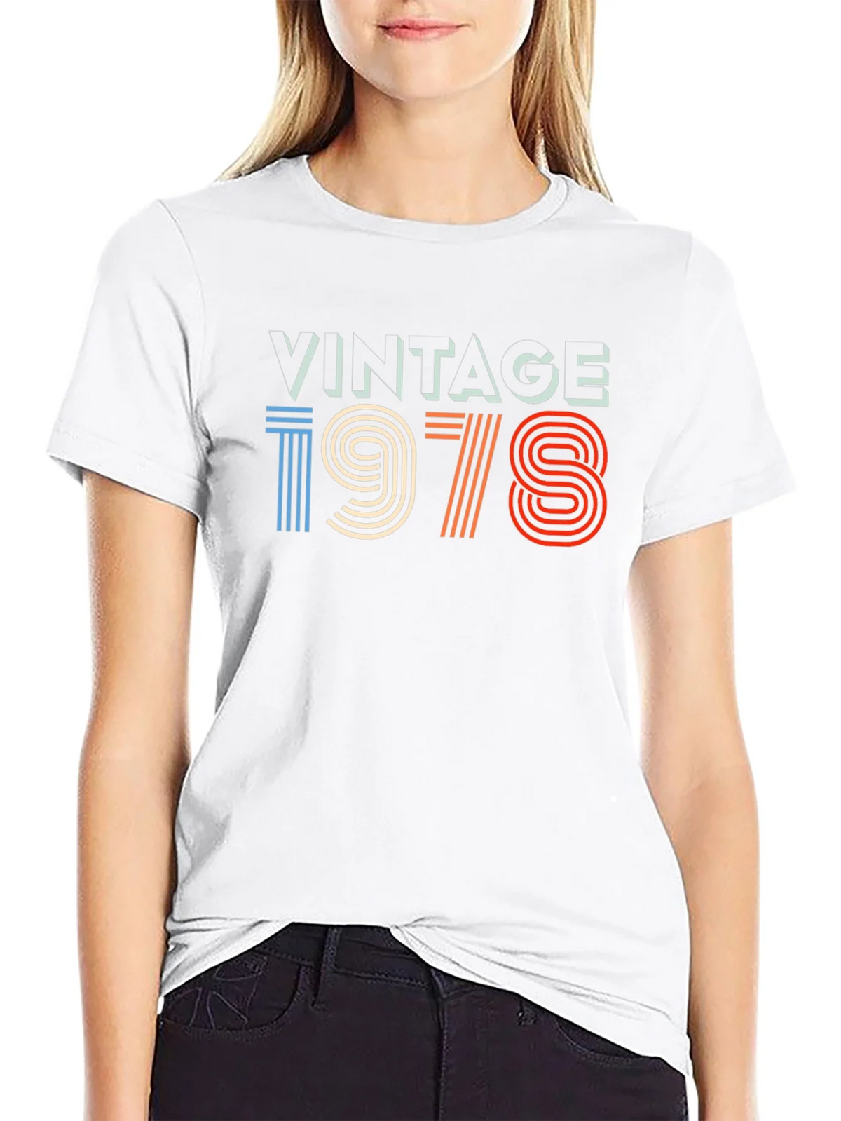 Vintage 1978 Graphic Tee - Retro Birthday T-Shirt product image 8