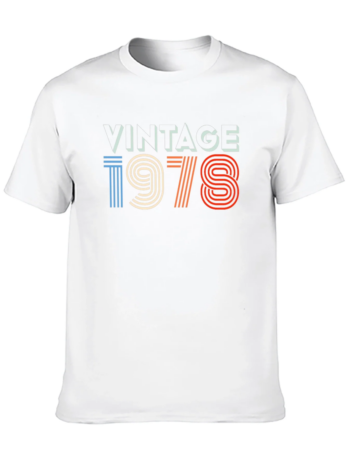 Vintage 1978 Graphic Tee - Retro Birthday T-Shirt product image 9
