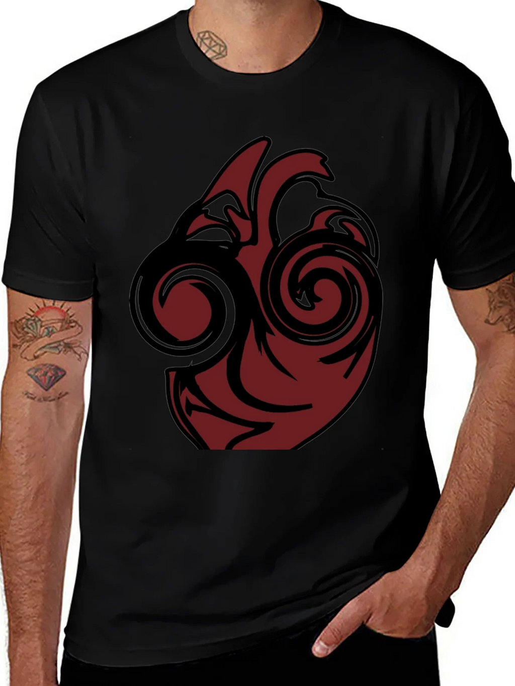 Modern Heart Graphic Tee - Stylish Comfort product image 1