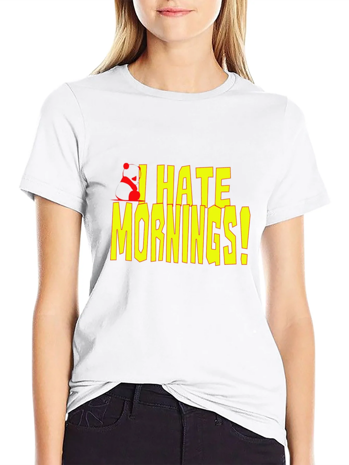 I Hate Mornings! Graphic T-Shirt product image 8