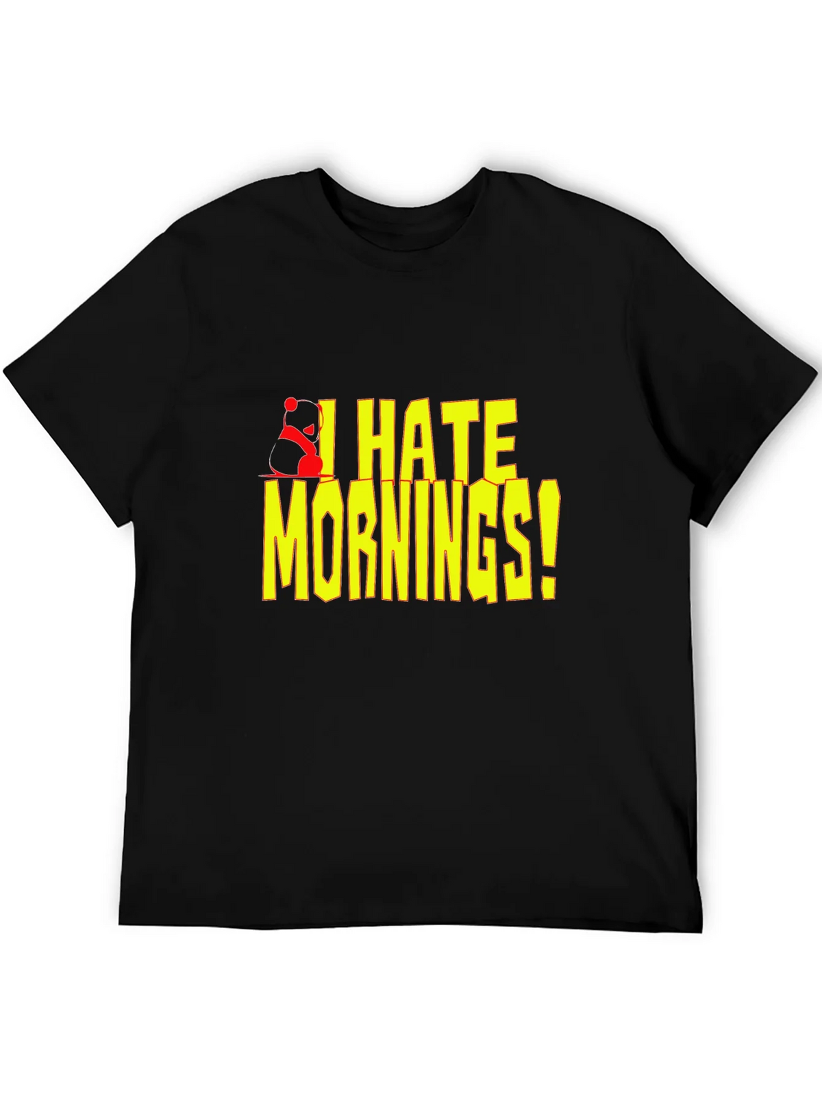 I Hate Mornings! Graphic T-Shirt product image 5