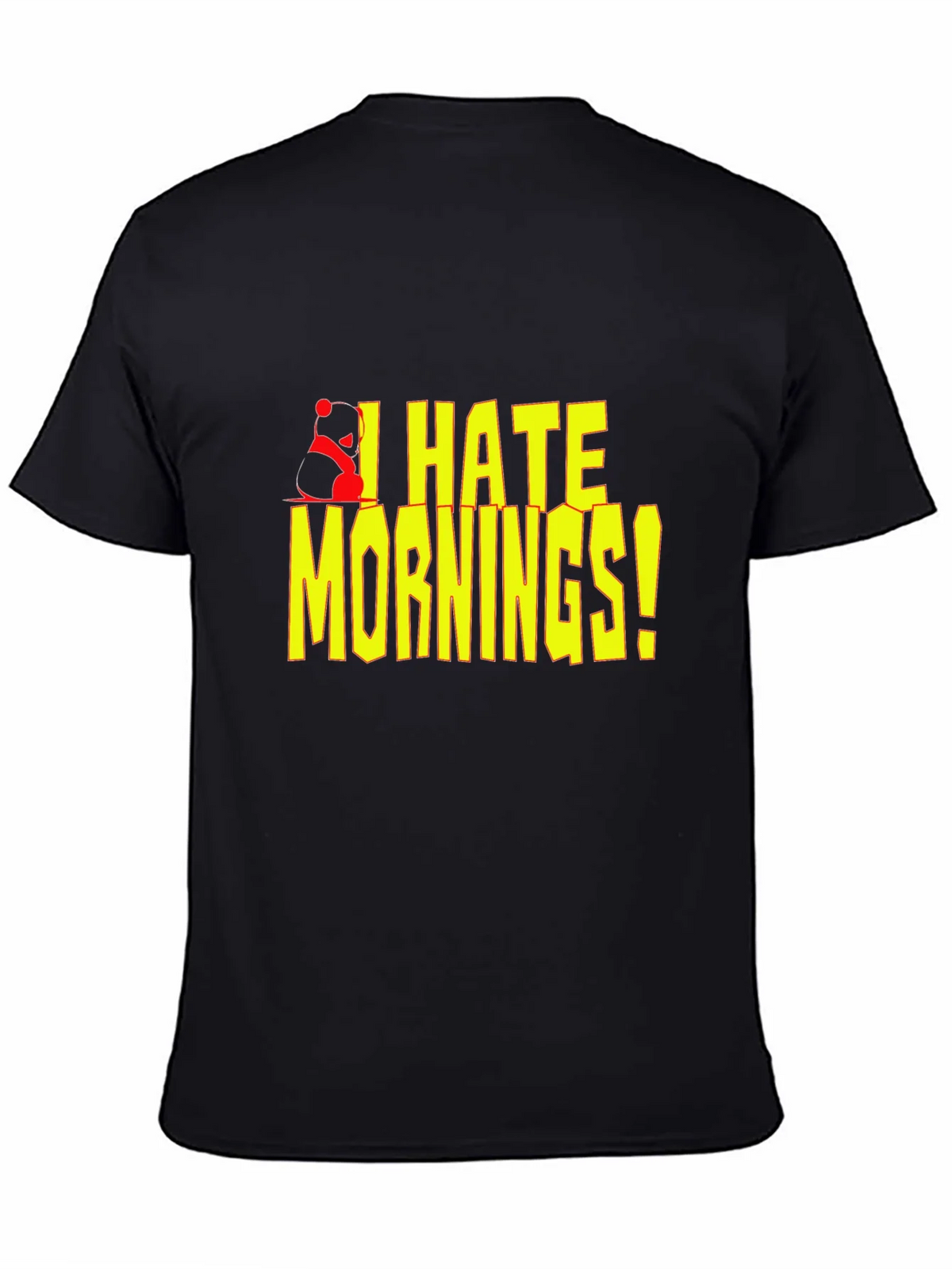 I Hate Mornings! Graphic T-Shirt product image 4
