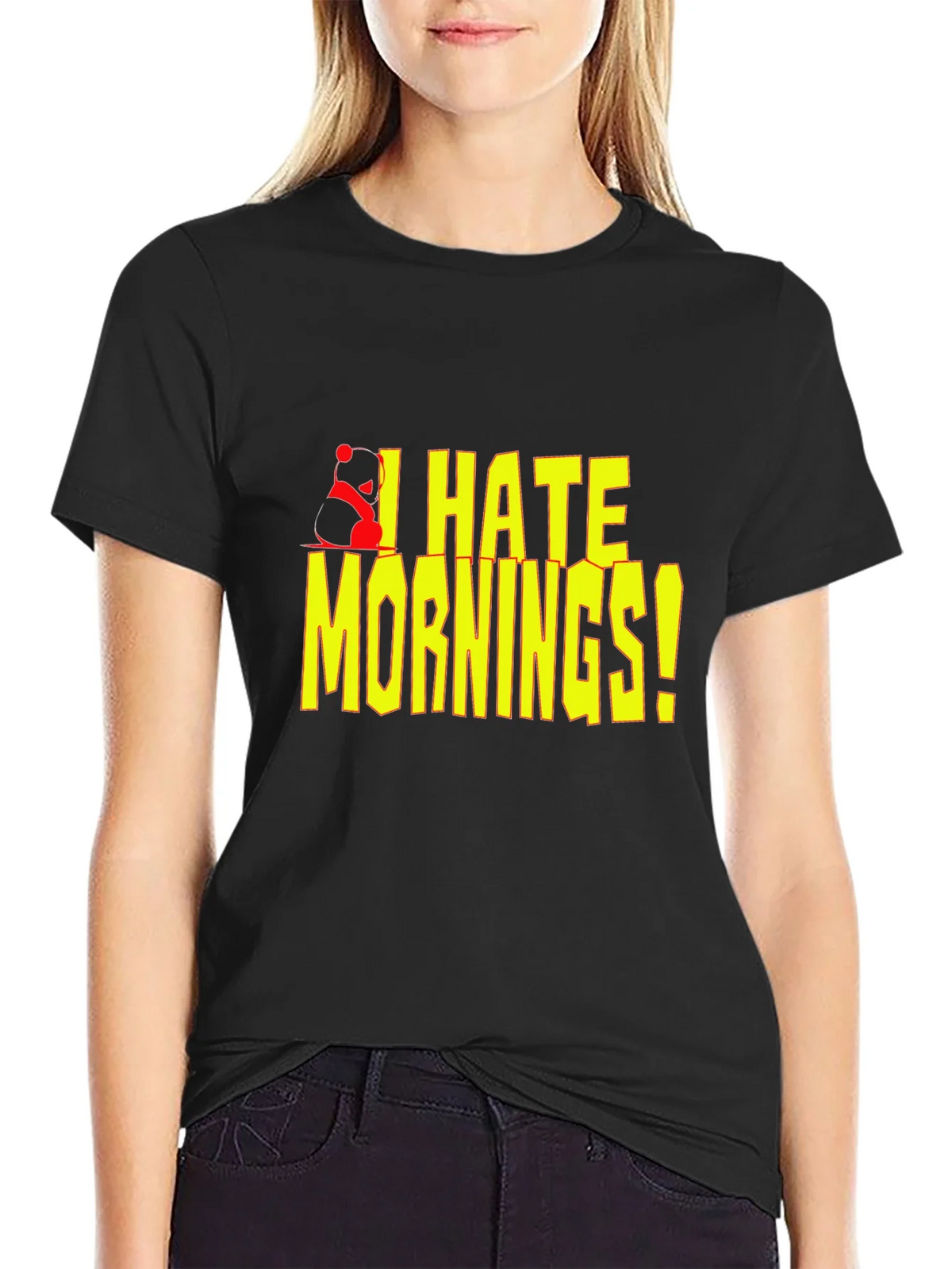 I Hate Mornings! Graphic T-Shirt product image 2