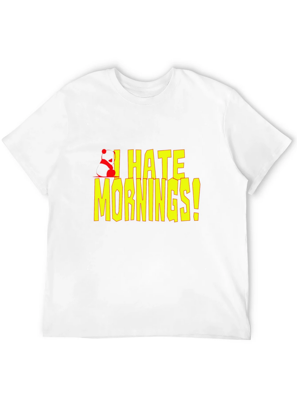 I Hate Mornings! Graphic T-Shirt product image 11