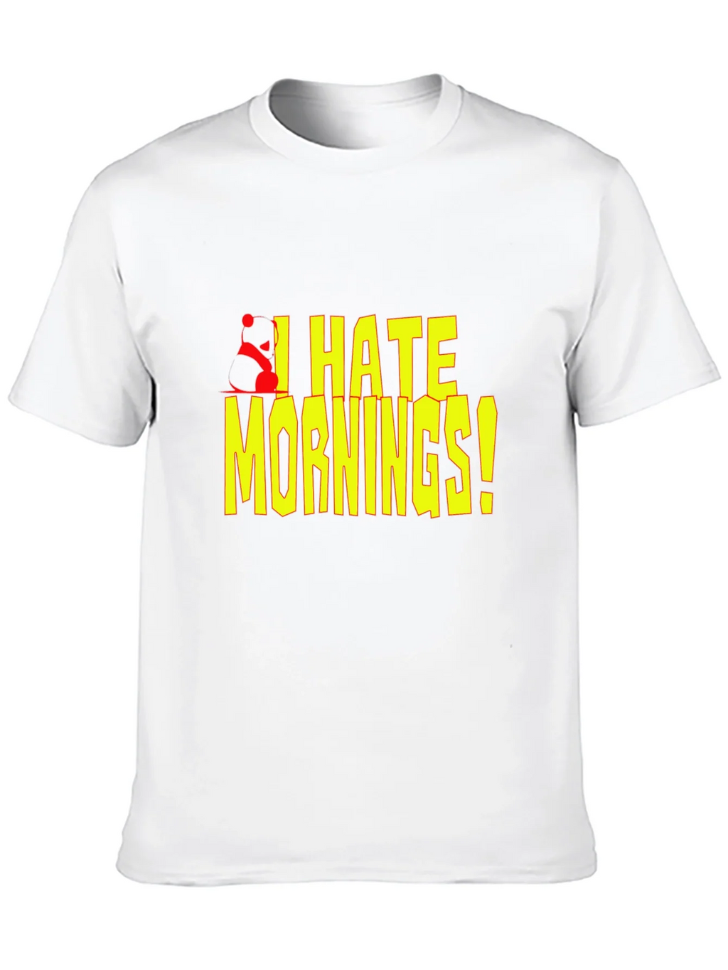 I Hate Mornings! Graphic T-Shirt product image 9