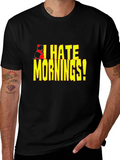 I Hate Mornings! Graphic T-Shirt product image 1
