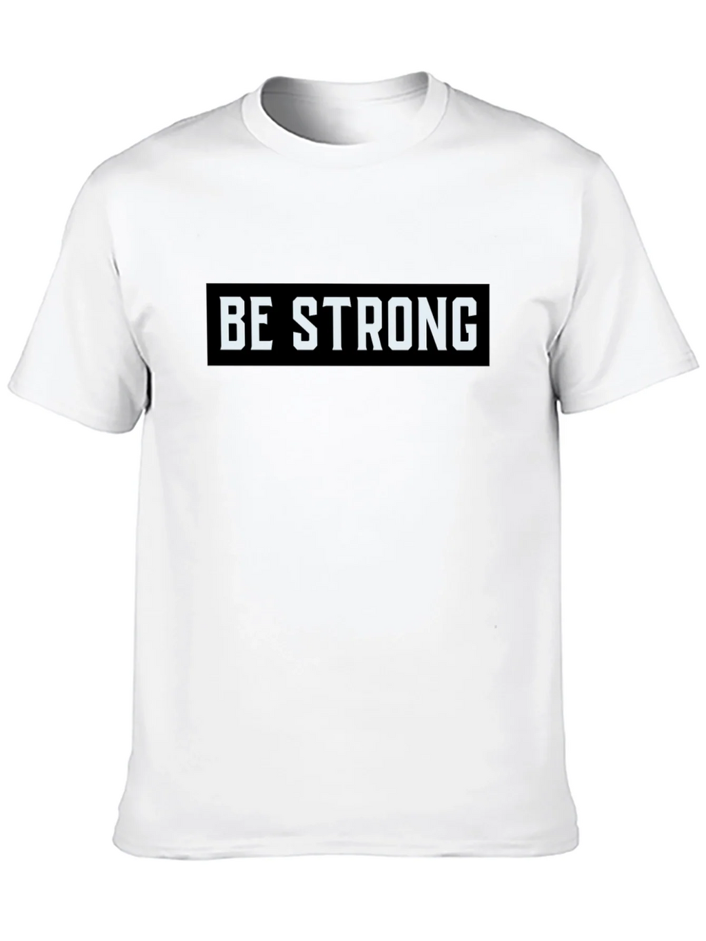Be Strong Graphic Tee - Motivational Black T-Shirt product image 9