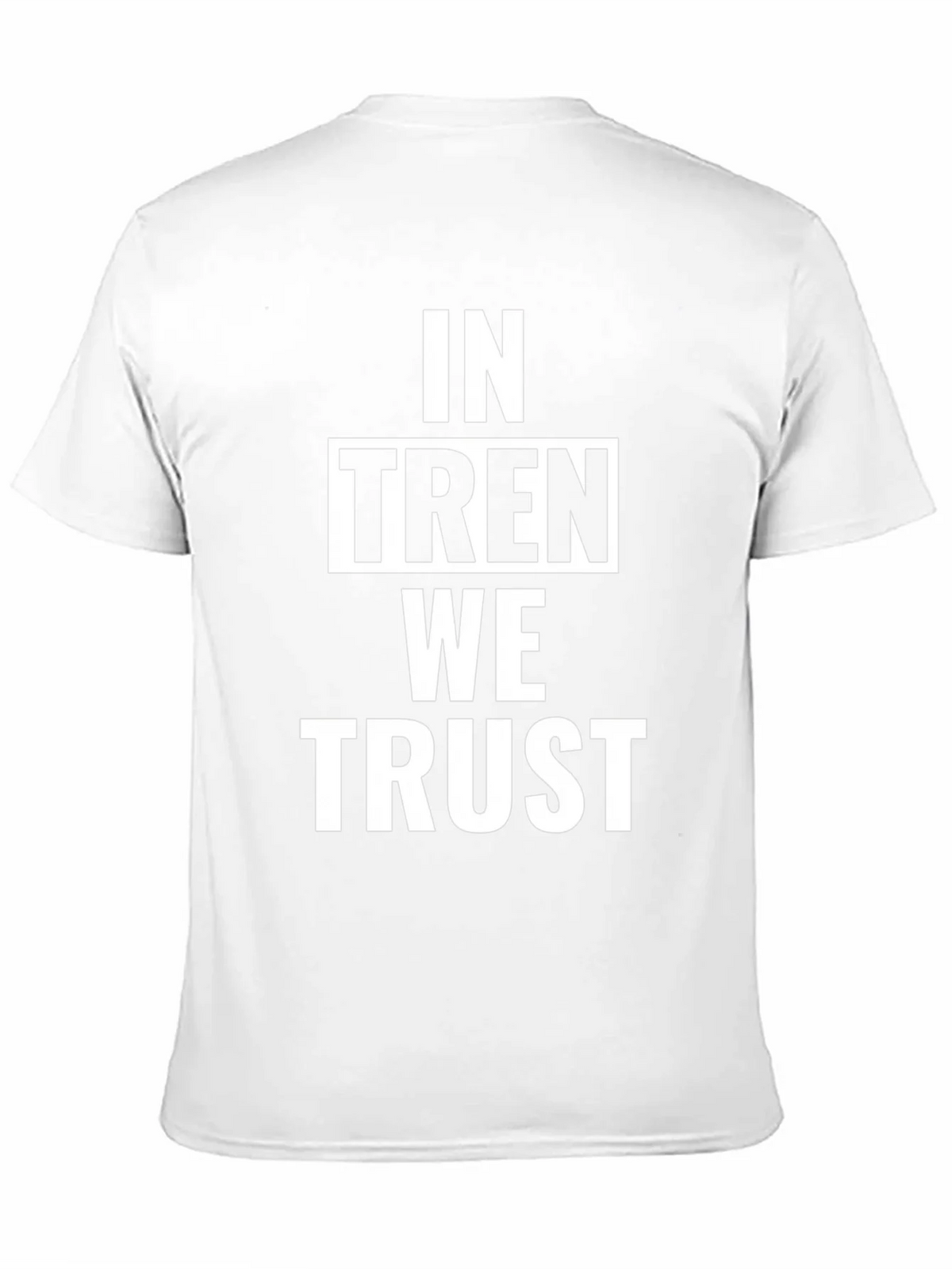 In Tren We Trust Graphic Tee - Black Cotton T-Shirt product image 10