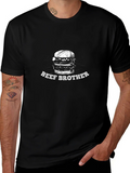 Beef Brother Burger Graphic T-Shirt product image 1