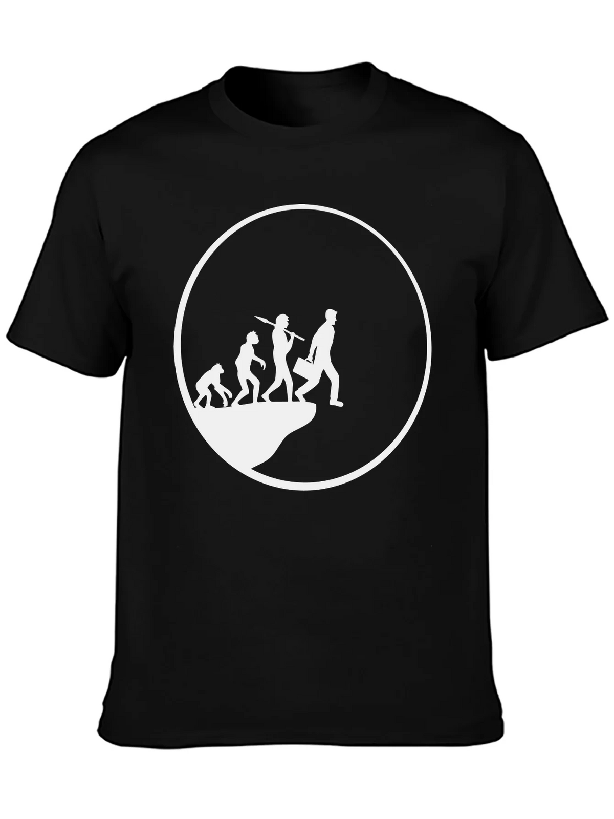 Evolution of Man T-Shirt - Black product image 2