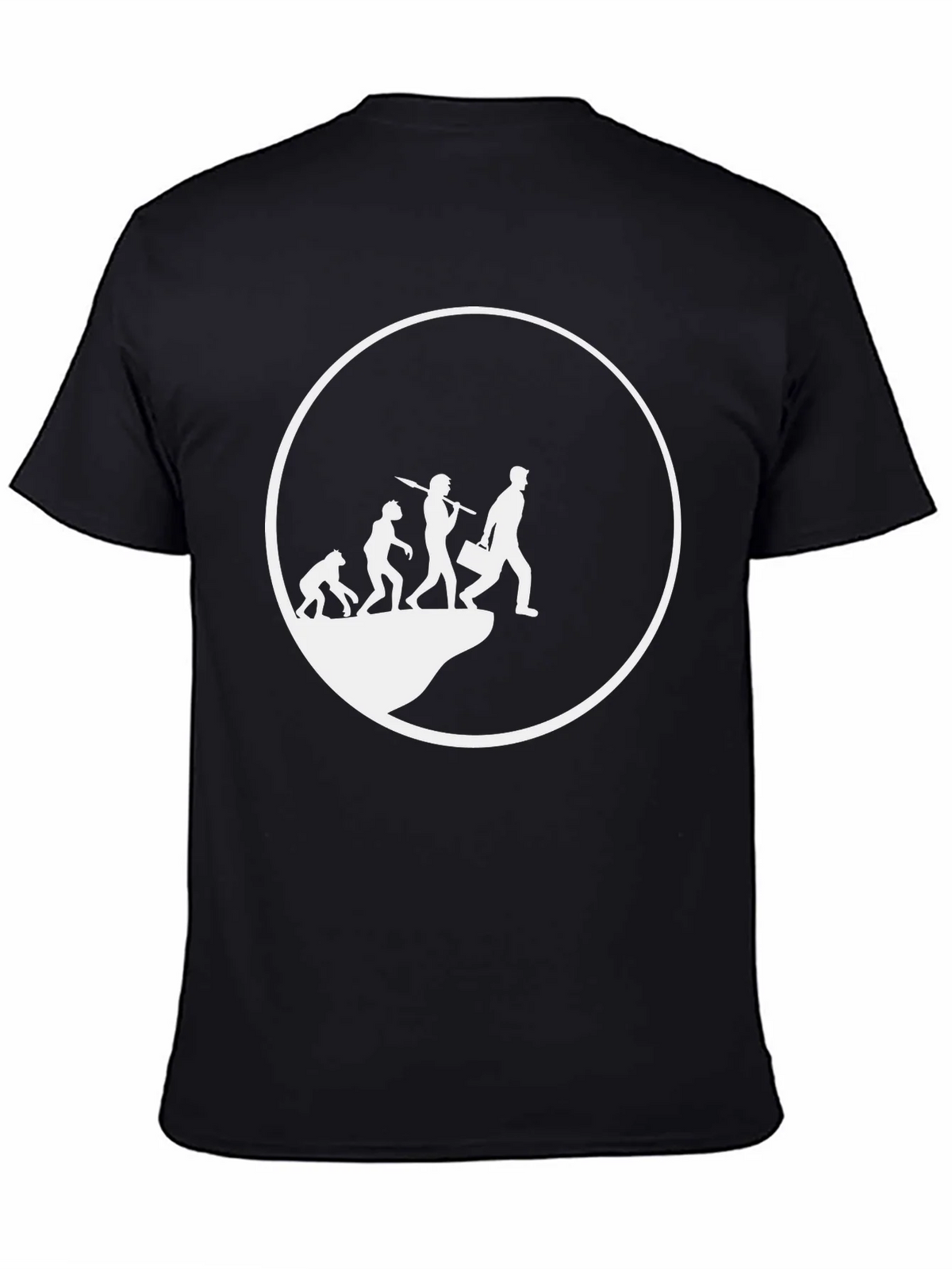 Evolution of Man T-Shirt - Black product image 3