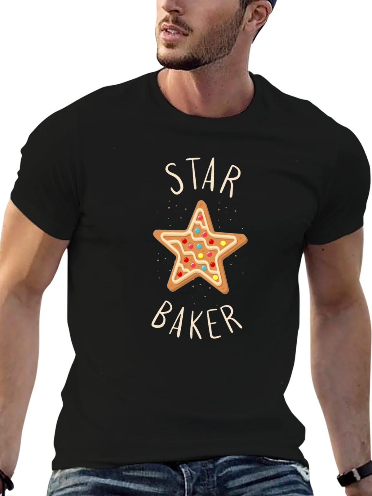 Star Baker T-Shirt - Novelty Baking Tee product image 6