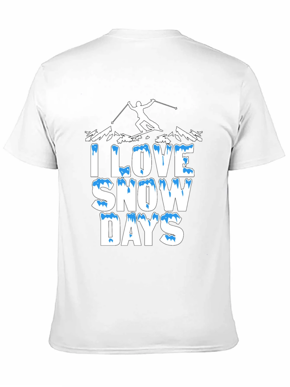 I Love Snow Days Graphic T-Shirt product image 10
