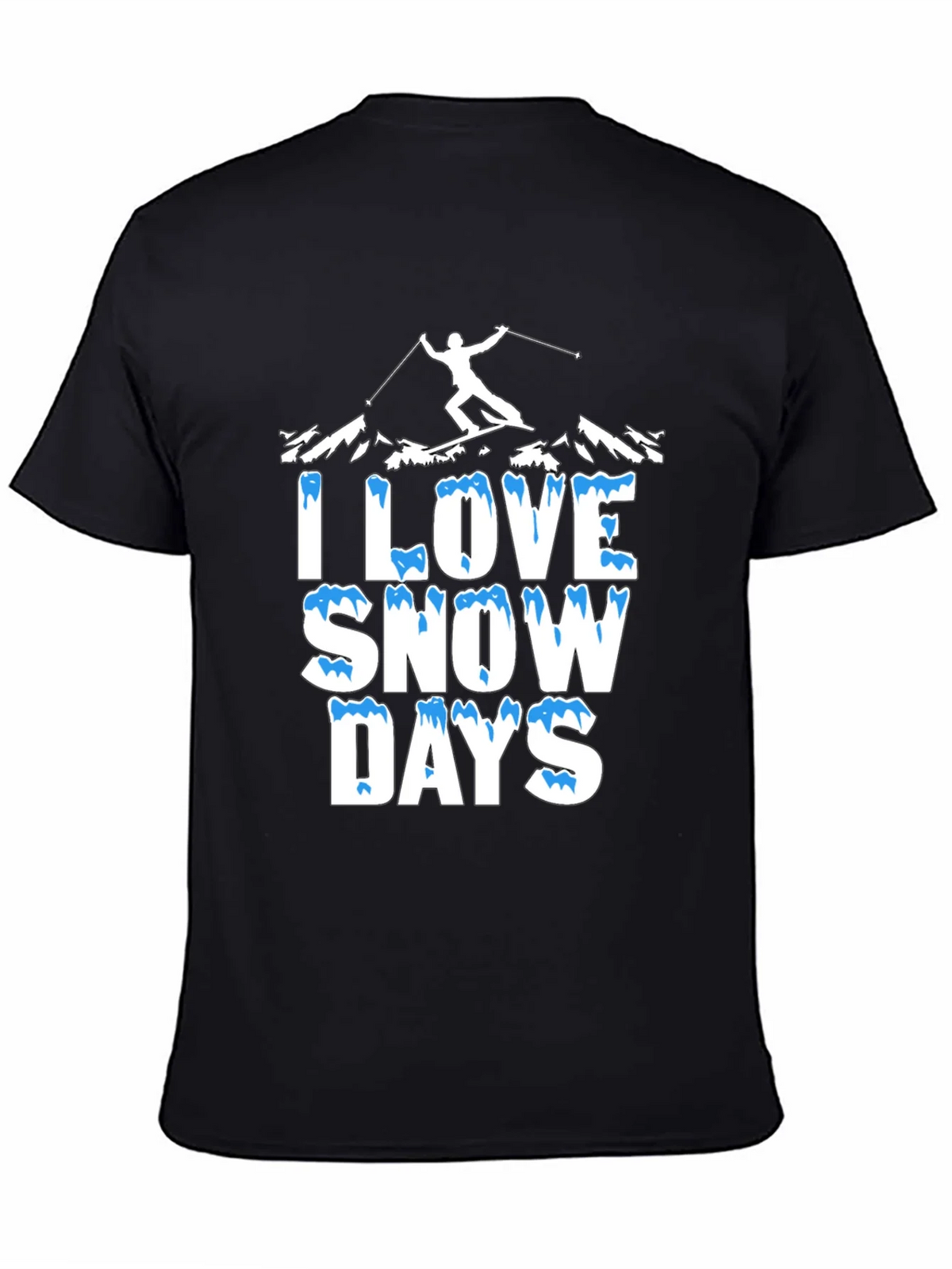 I Love Snow Days Graphic T-Shirt product image 4