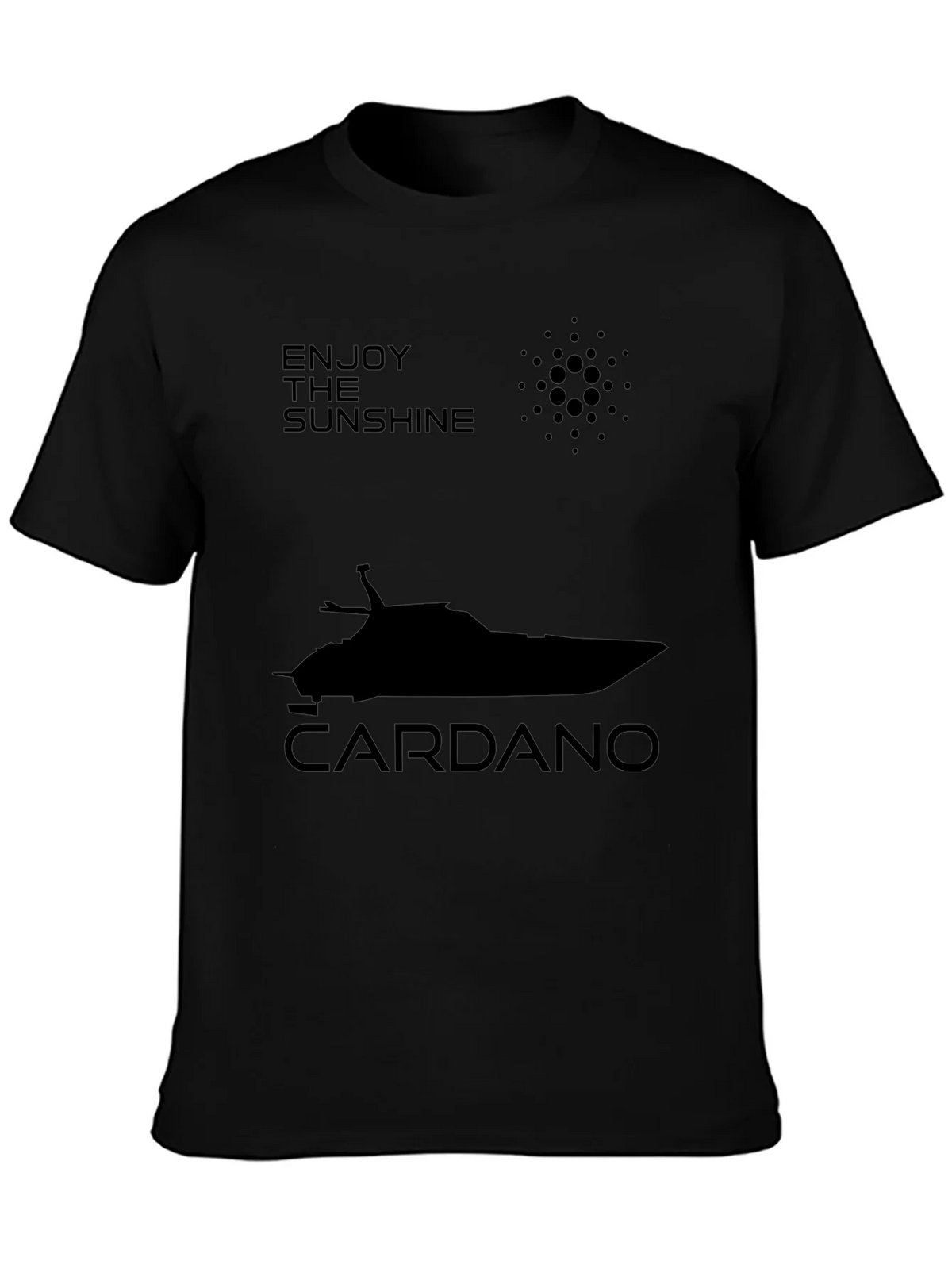 Enjoy The Sunshine Cardano Boat T-Shirt product image 3