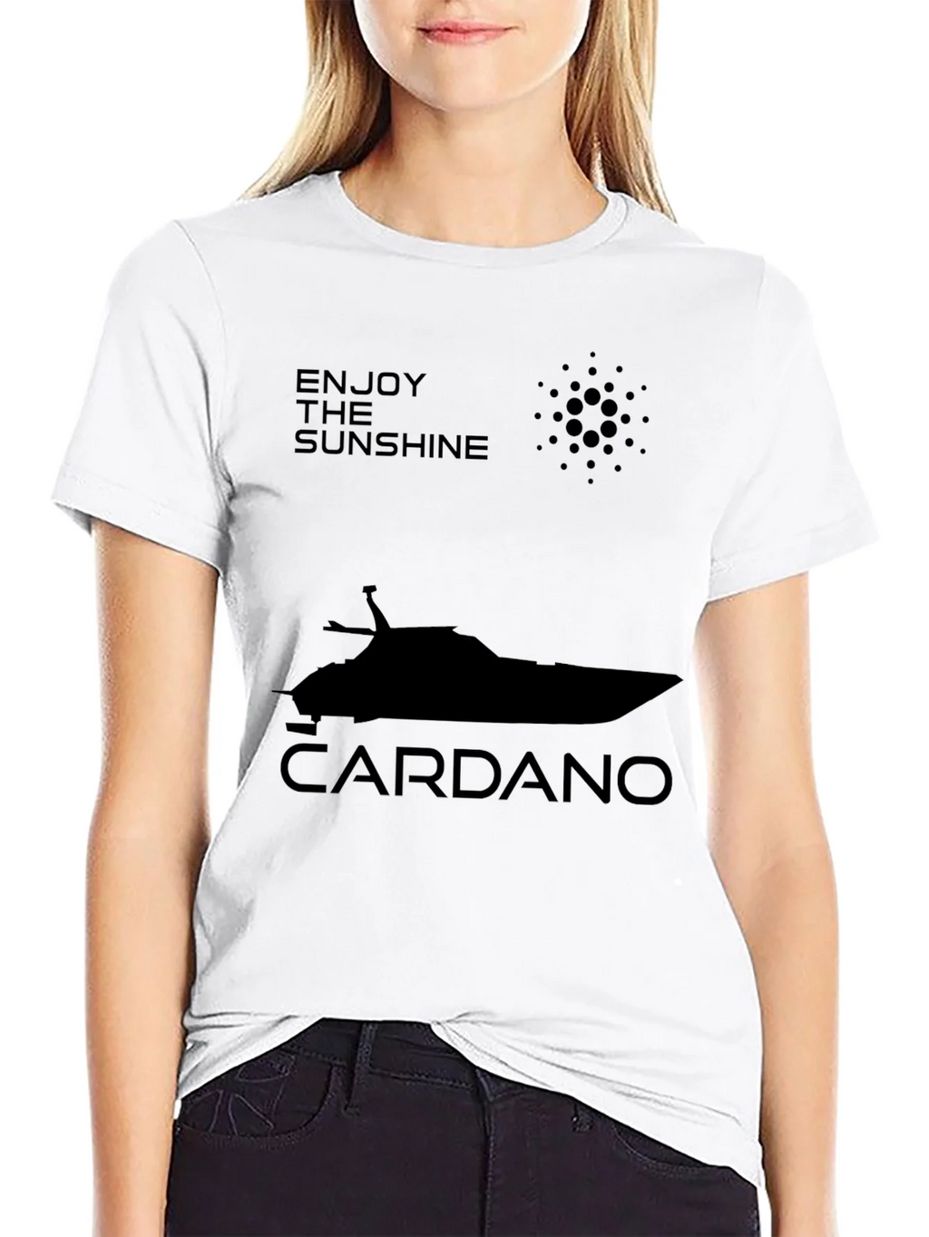 Enjoy The Sunshine Cardano Boat T-Shirt product image 8