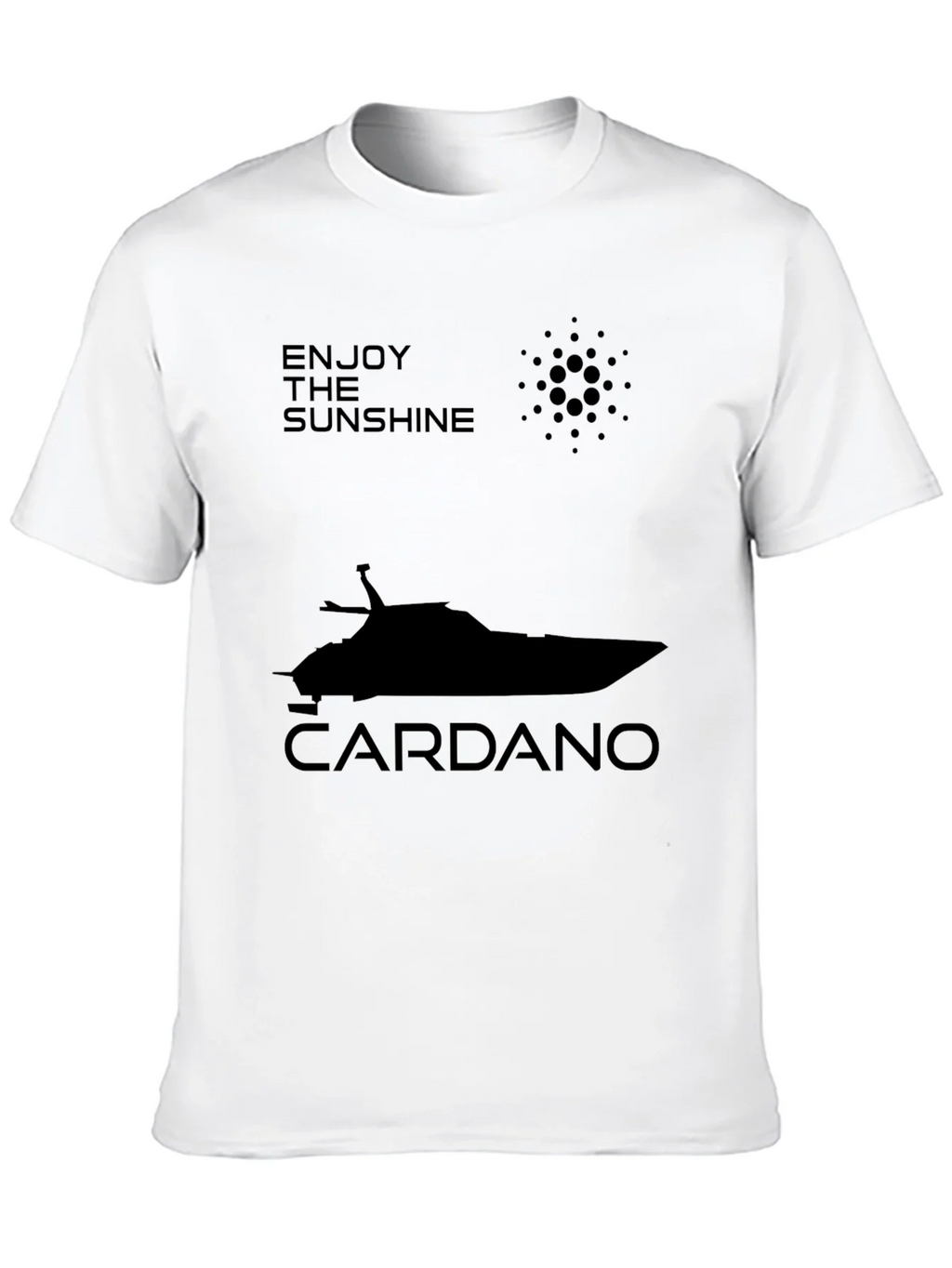 Enjoy The Sunshine Cardano Boat T-Shirt product image 9