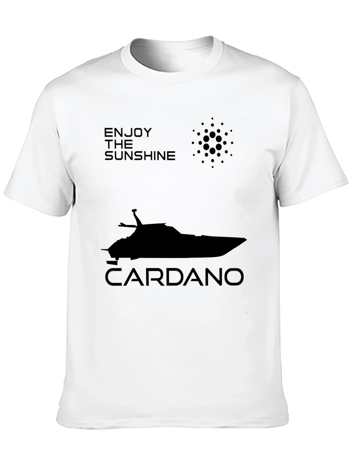Enjoy The Sunshine Cardano Boat T-Shirt product image 9