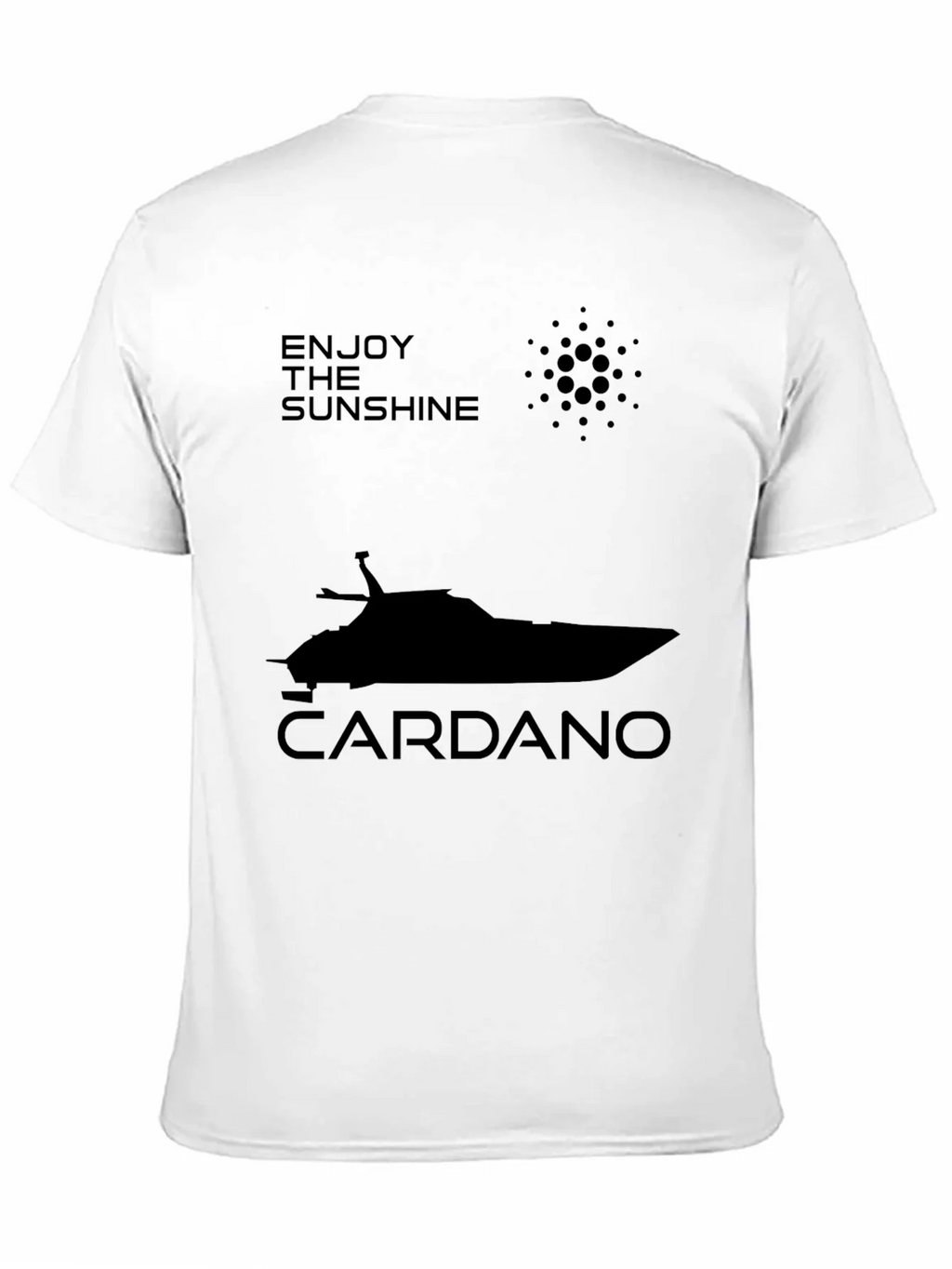 Enjoy The Sunshine Cardano Boat T-Shirt product image 10