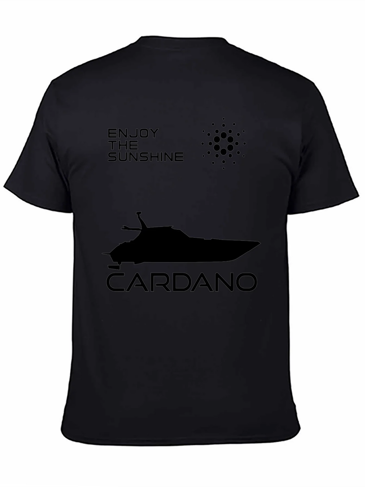 Enjoy The Sunshine Cardano Boat T-Shirt product image 4