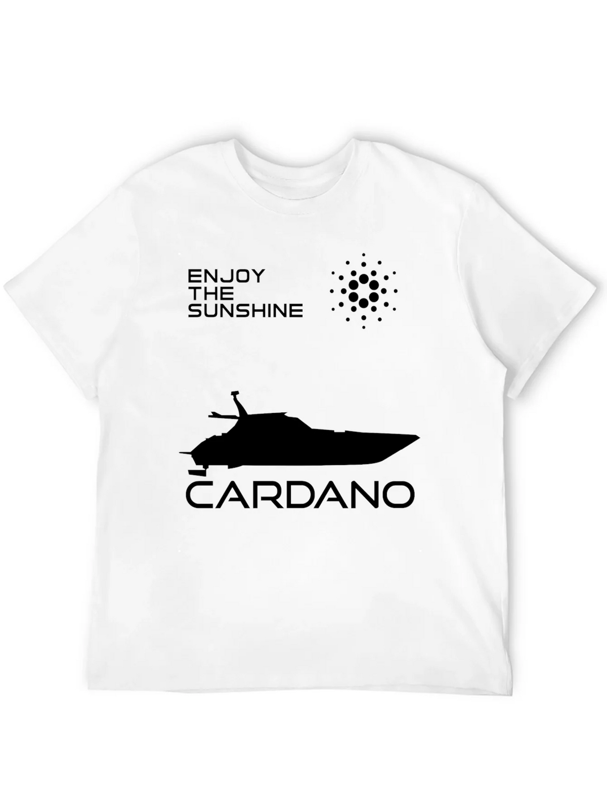 Enjoy The Sunshine Cardano Boat T-Shirt product image 11