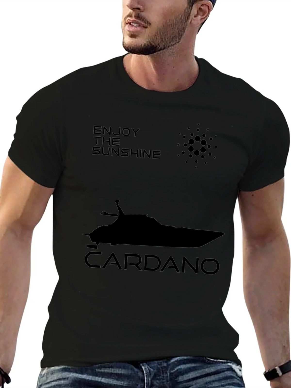 Enjoy The Sunshine Cardano Boat T-Shirt product image 6
