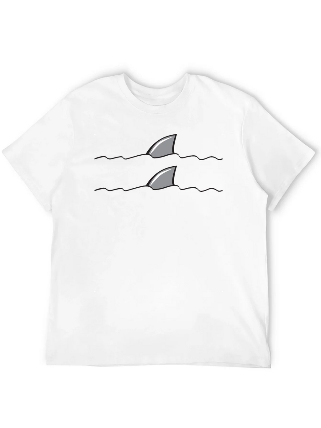 Shark Fin Tee - Danger Below Novelty T-Shirt product image 11