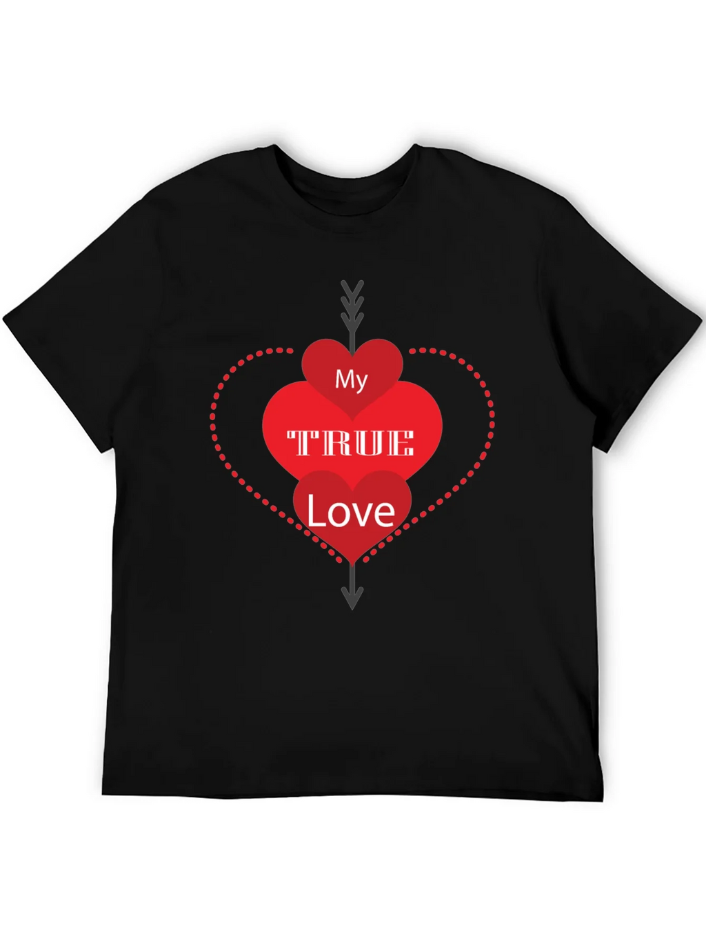 My True Love Graphic Tee - Black product image 5