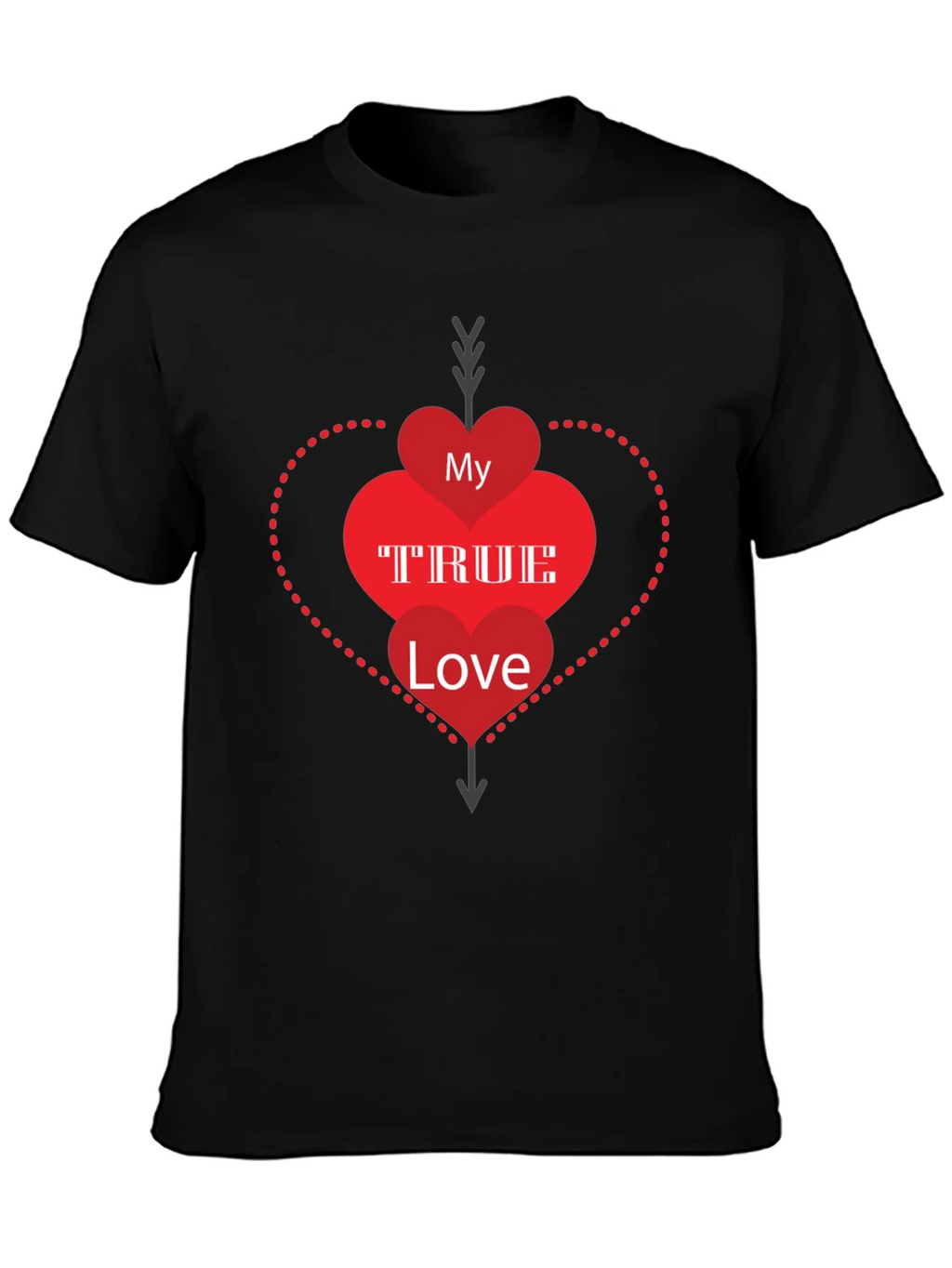 My True Love Graphic Tee - Black product image 3