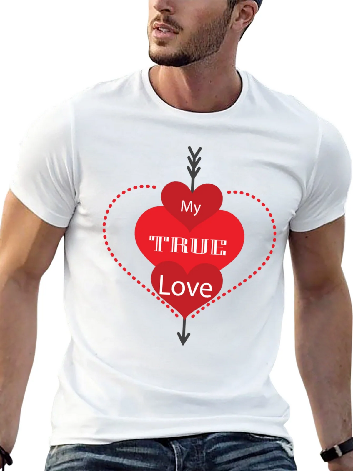 My True Love Graphic Tee - Black product image 12