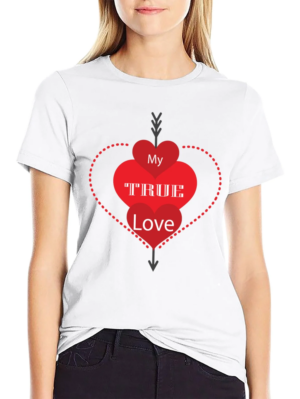 My True Love Graphic Tee - Black product image 8