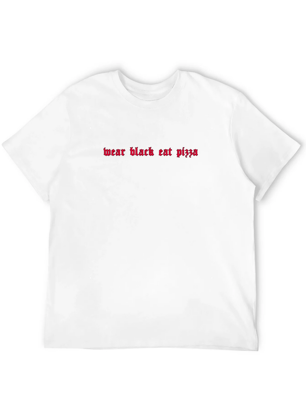 Wear Black Eat Pizza Graphic Tee - T-Shirt product image 11